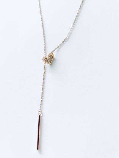 Jane Pendant 14K Rolled Rose Gold Necklace