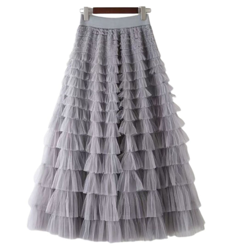 Sabrina Tulle Skirt Grey