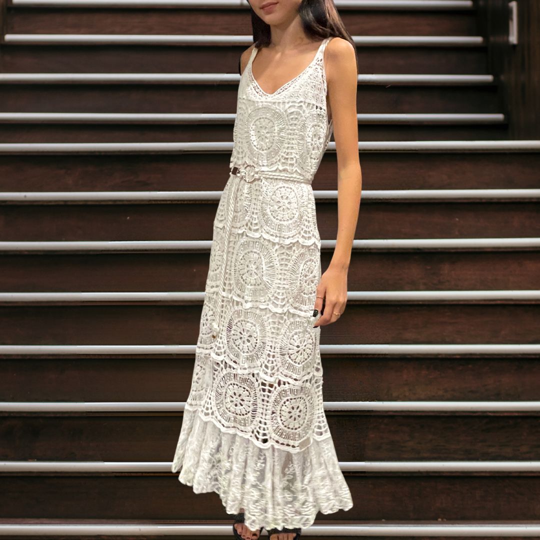 arianna cotton dress Brandy Melville Arianna lace cotton dress, Brandy