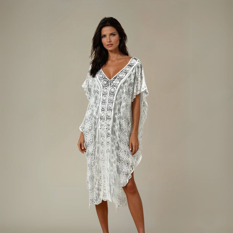 garden lace kaftan