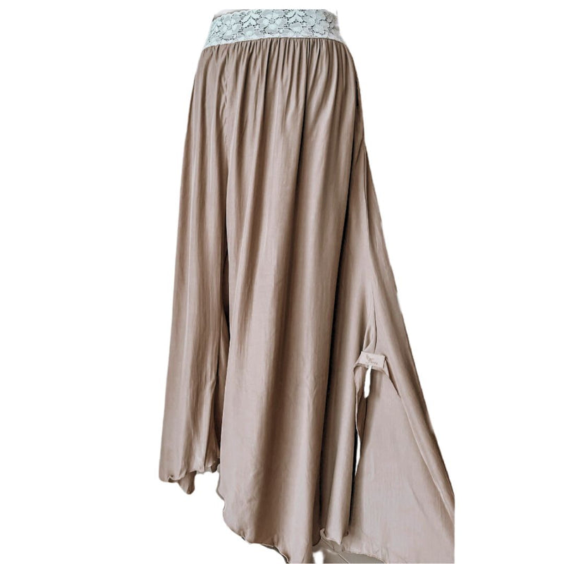 chocolate gatsby lounge pants stretchy band