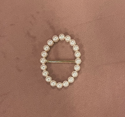Pearl Scarf Ring