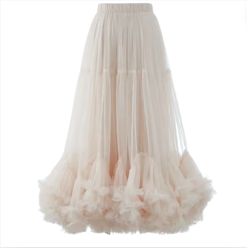 Tellula Tulle Cream Skirt