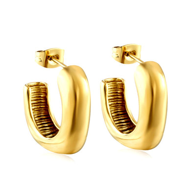 Siena Gold hoop earrings  