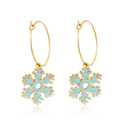 Elsa Gold hoop earrings  