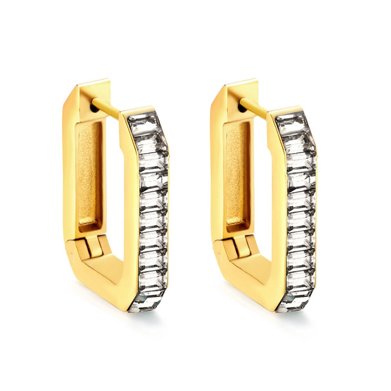 St Tropez Gold hoop earrings  