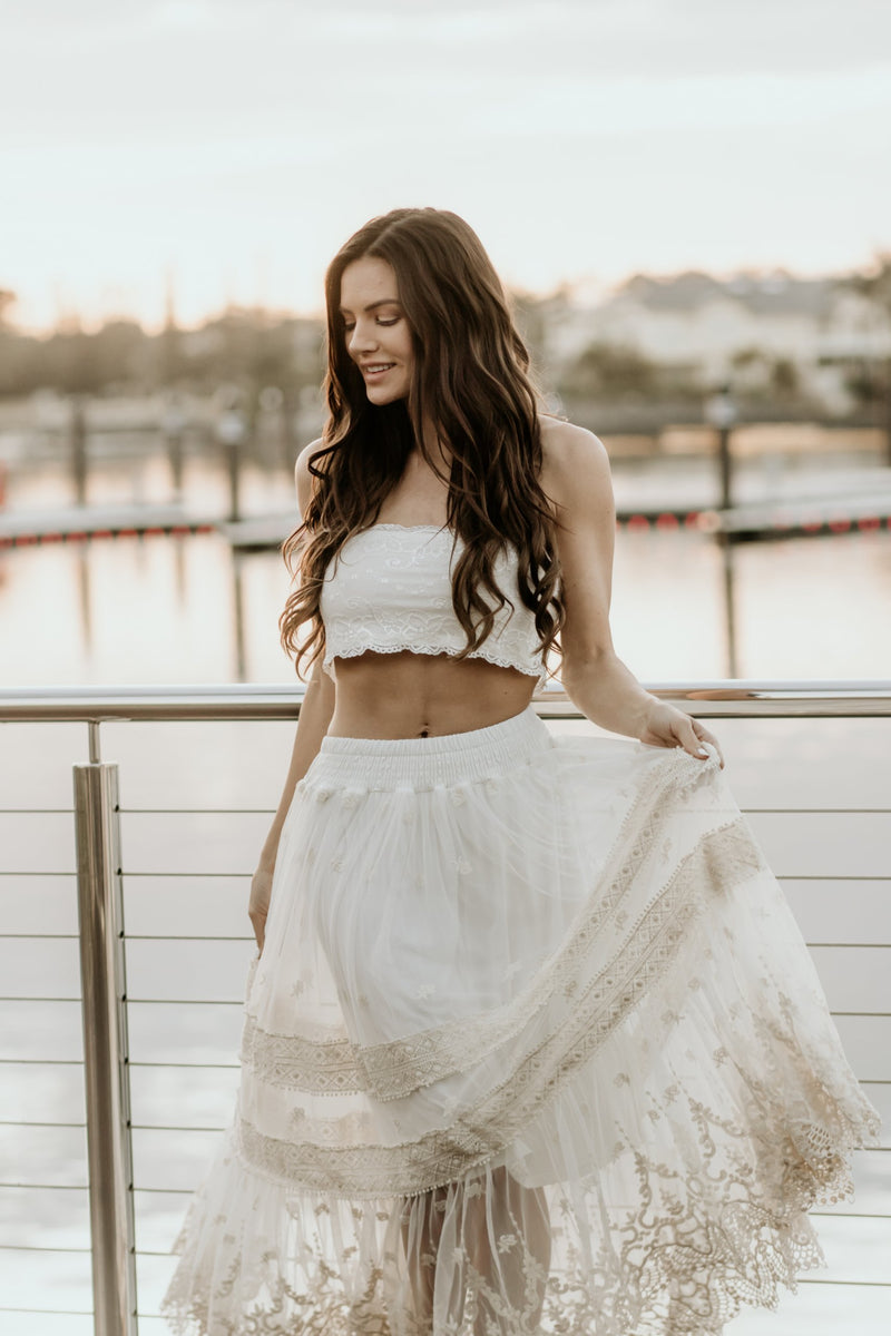 Anastasia Lace Skirt