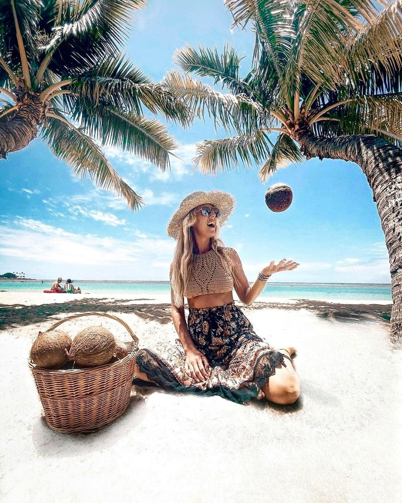 Tops de bikini con cuello halter de Bora Bora
