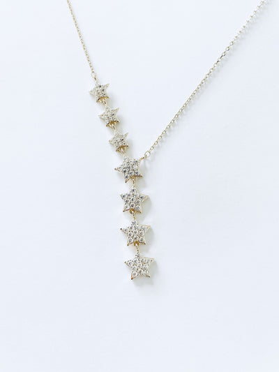 Dainty Star Necklace 14k Gold Plated