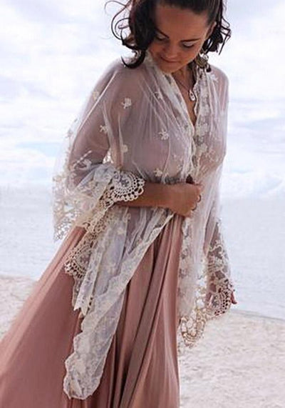 Exquisite Lace Scarf / Throw