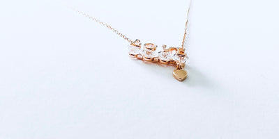 Love 14K Rose Gold Necklace