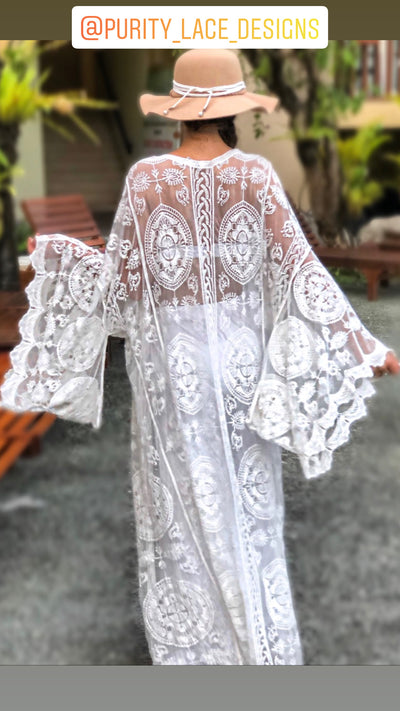 Diana Kimono Weiß