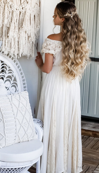 Mykonos Lace Dress